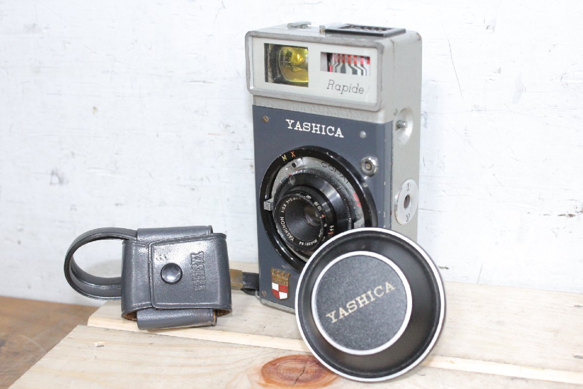 ☆【1F0519-3】 YASHICA ヤシカ フィルムカメラ Rapide ジャンク