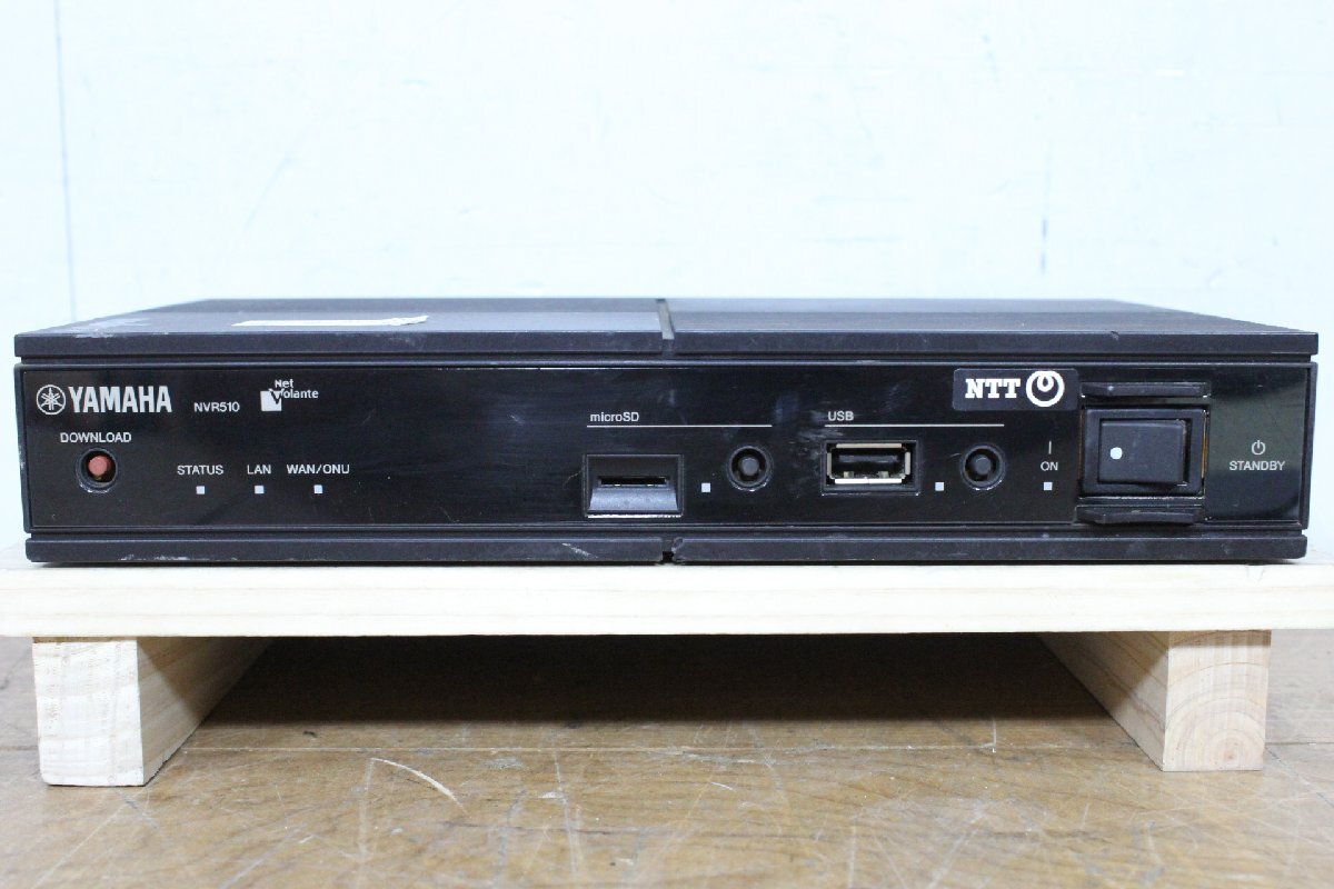 ☆【2F0514-8】 YAMAHA ヤマハ ギガアクセスVoIPルーター NVR510 12V ジャンク