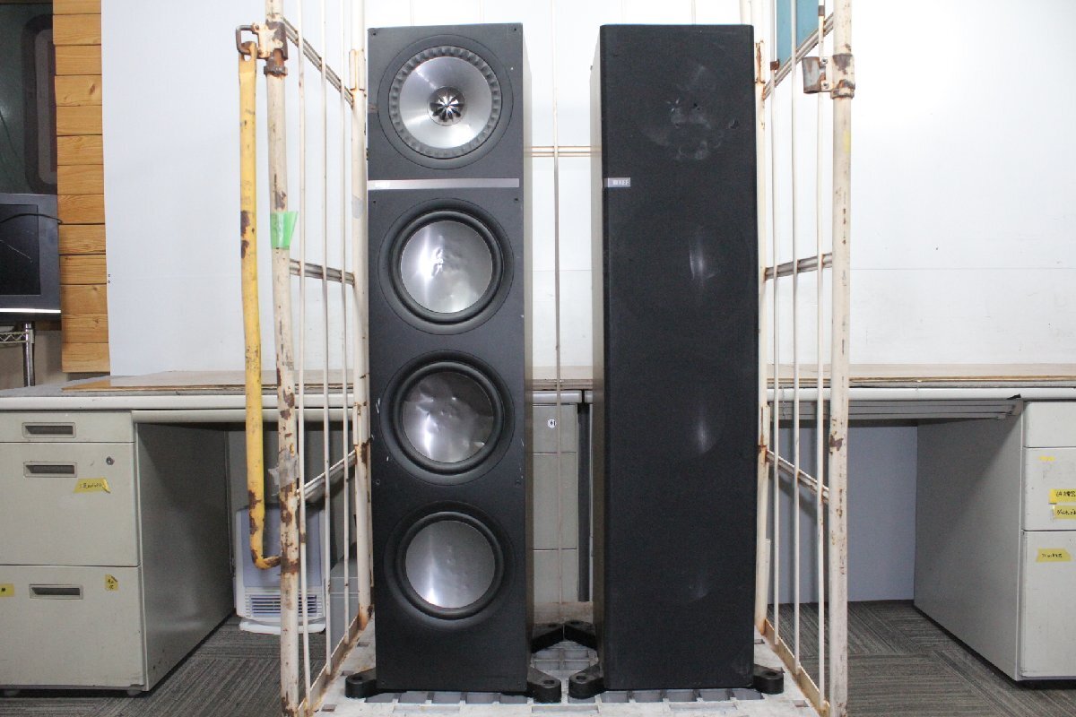 ☆【3W0529-5】 KEF ケフ スピーカー SP3730 【パレット発送】Q900 音響機器 ペア トールボーイ ジャンク