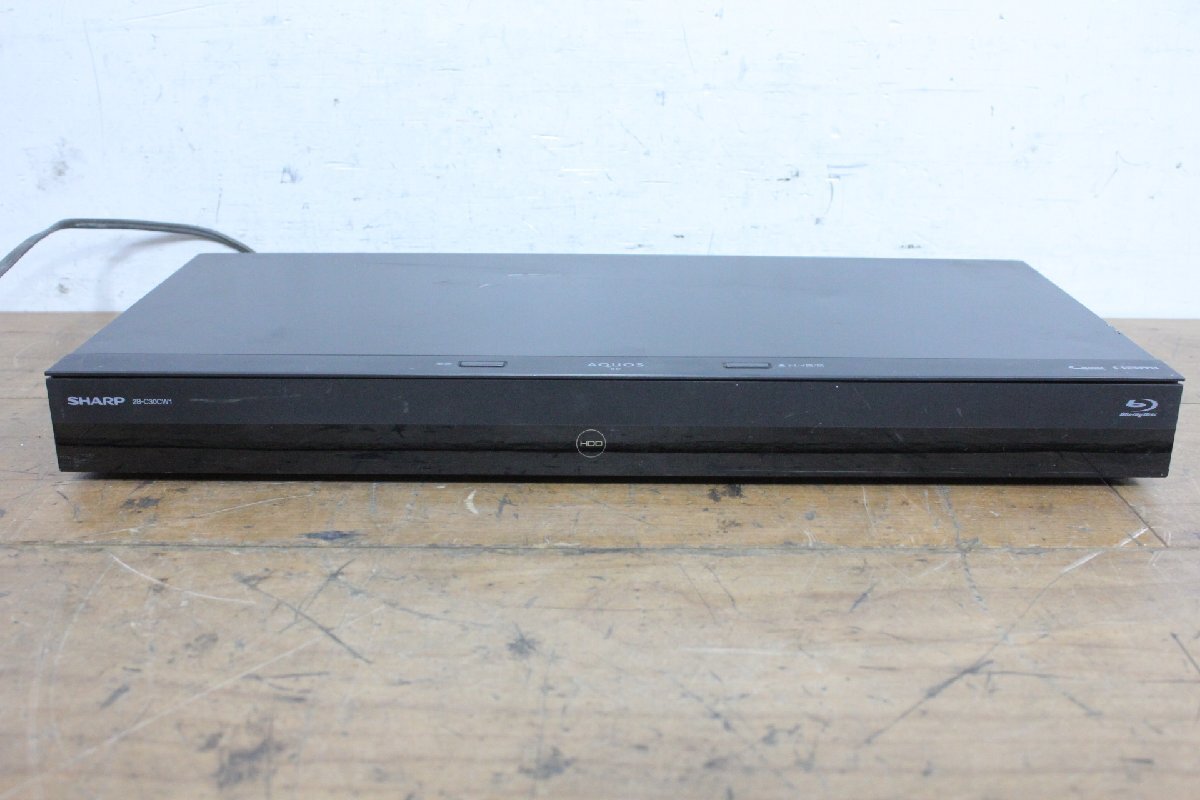 ☆【3W0528-22】 SHARP シャープ ブルーレイディスクレコーダー 2B-C30CW1 2020年 100V AQUOS ジャンク