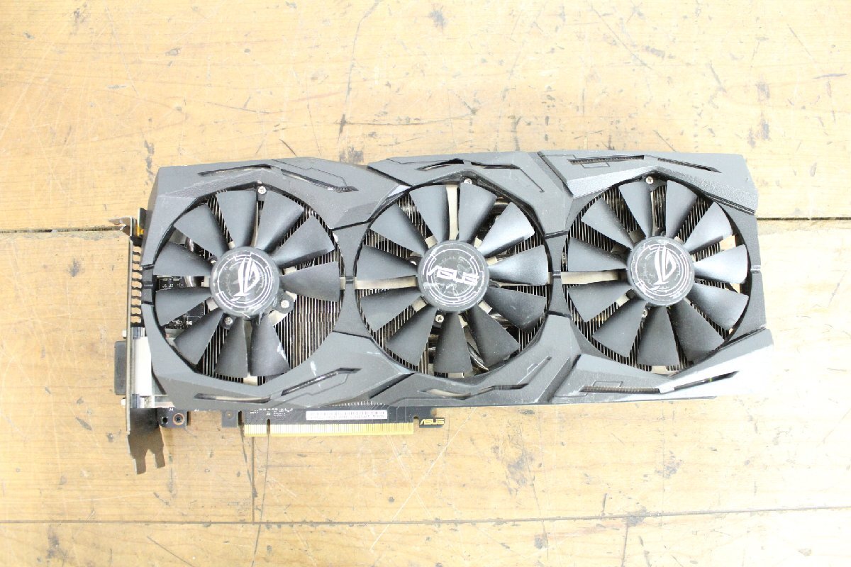 ☆【1W0526-41】 ASUS グラフィックボード STRIX-GTX1070-08G-GAMING? REPUBLIC DF GAMERS ジャンク