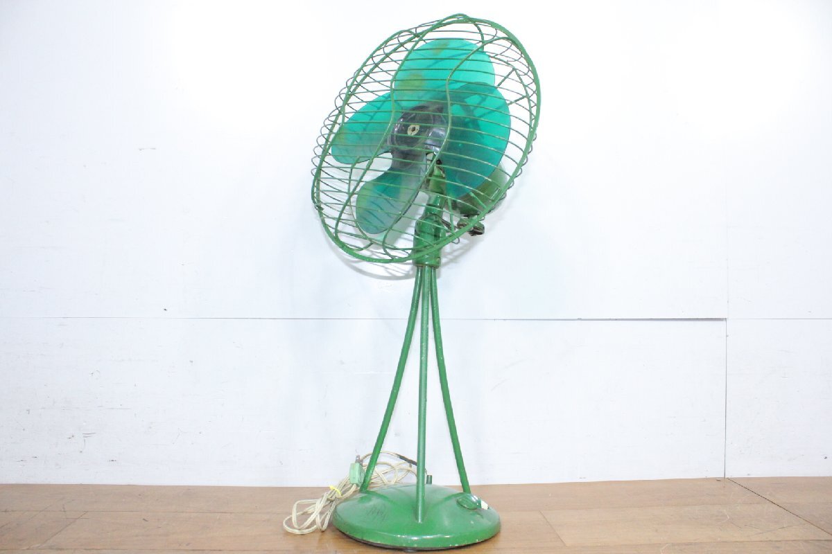 ☆【2W0528-11】 TOSHIBA 東芝 扇風機 FAN-DIA 100V 4枚羽 30cm A.C ELECTRIC FAN ジャンク