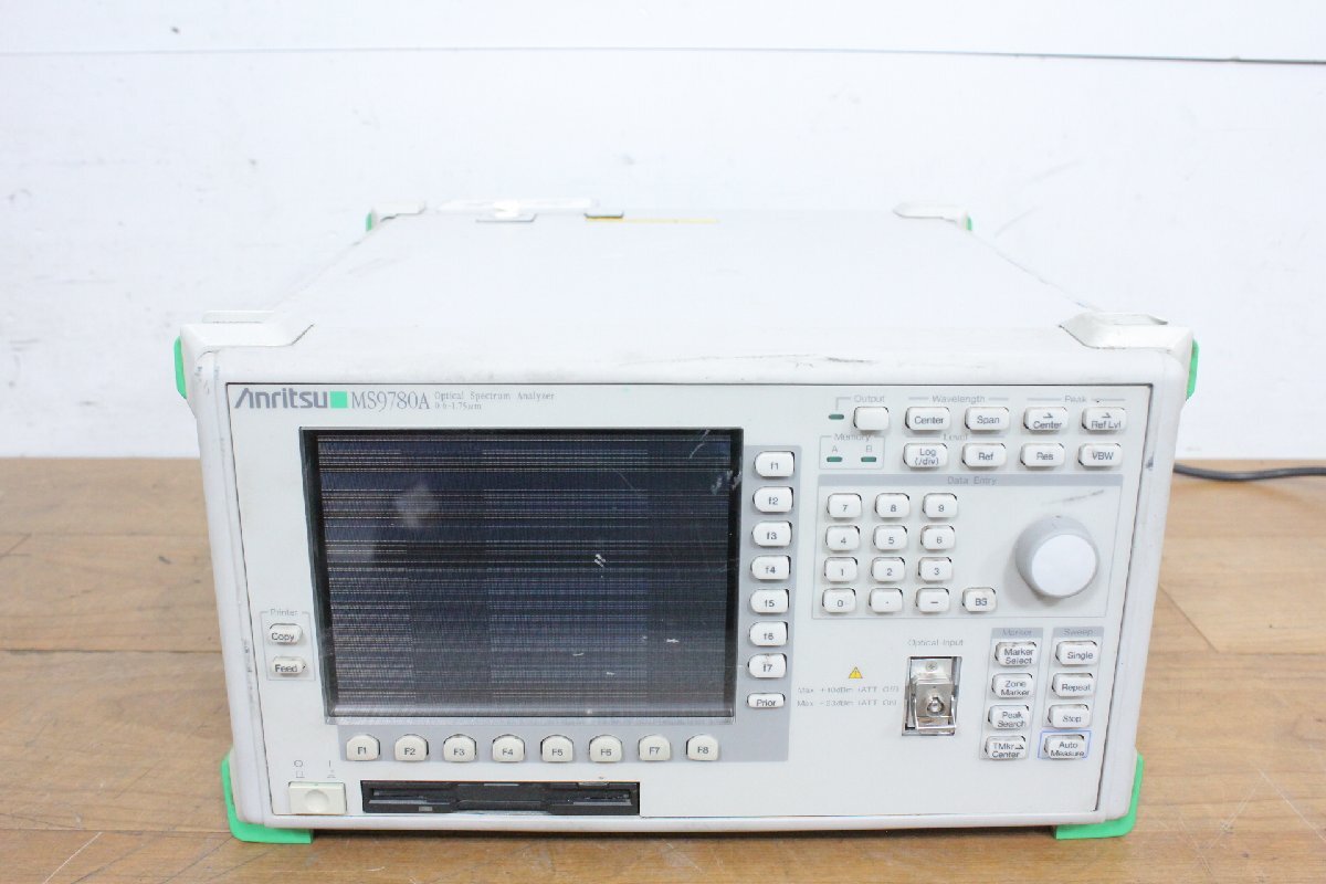 ☆【2W0602-30】 Anritsu アンリツ オプティカルスペクトラムアナライザー MS9780A 100V ジャンク