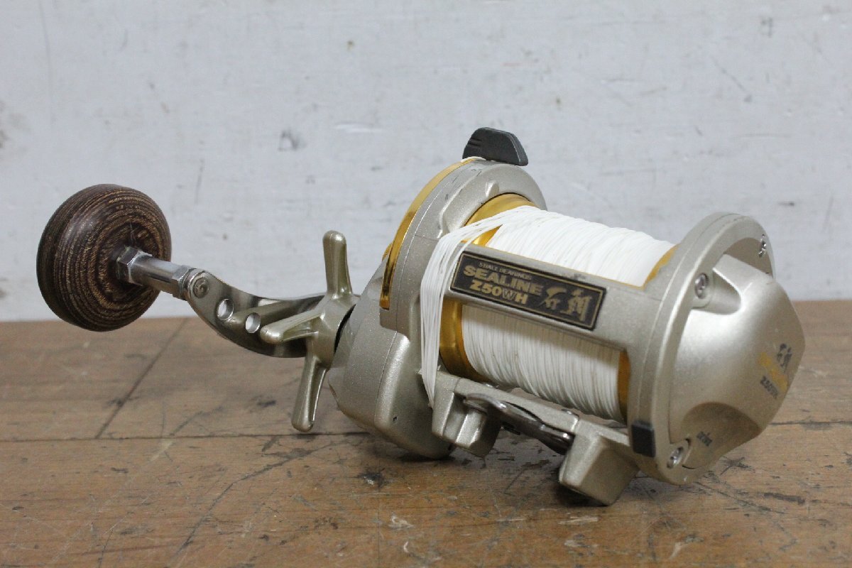 ☆【1W0609-28】 Daiwa ダイワ 石鯛リール Z50WH シーライン 動作保証
