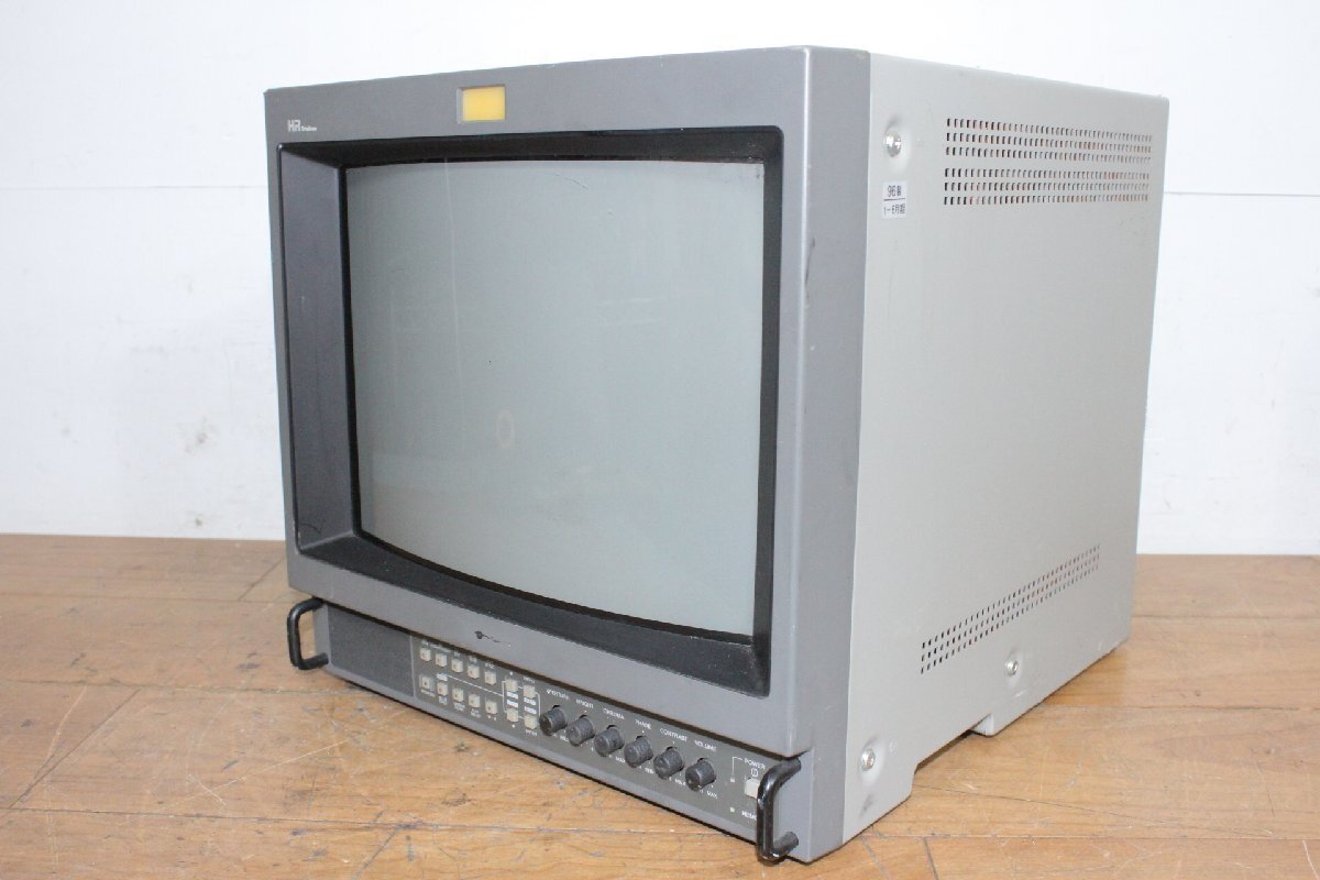 ☆【2W0611-21】 SONY ソニー カラービデオモニター PVM-1454Q 1996年 100V HR TRINITRON ジャンク
