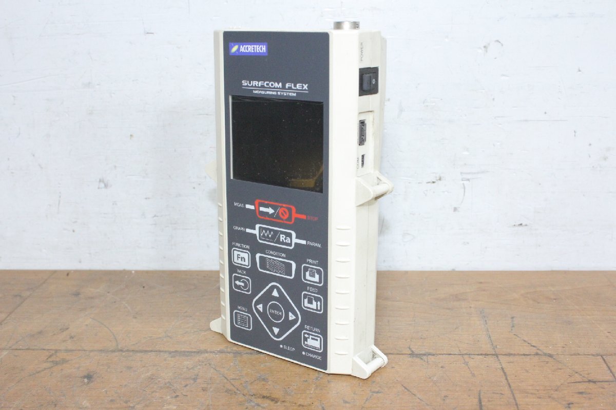 ☆【1W0611-23】 ACCRETECH 東京精密 小型表面粗さ測定機 SURFCOM FLEX-50A 12V ジャンク