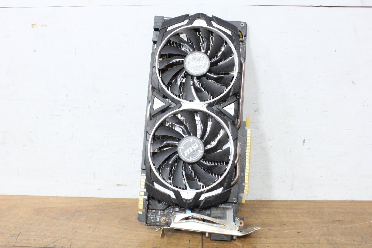 ☆【1W0609-23】 msi NIVIDA エムエスアイ エヌビディア グラフィックボード GeForce GTX1070 Ti AMOR 8G ジャンク