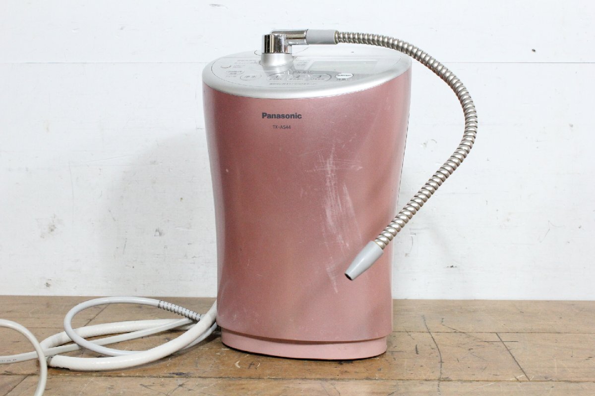 ☆【1F0610-8】 Panasonic パナソニック アルカリイオン整水器 連続式電解水生成器 TK-AS44 浄水器 ジャンク