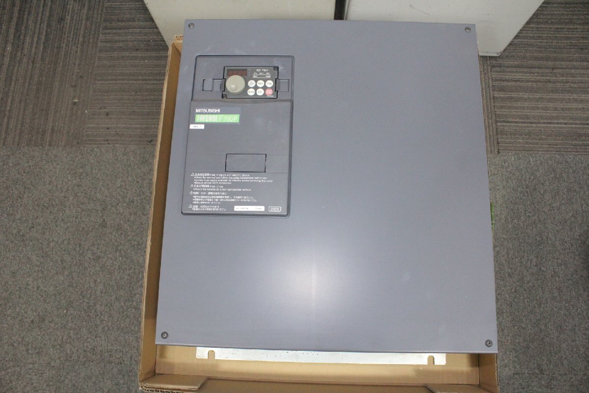 ☆【2Y】 MITSUBISHI 三菱電機 インバーター FR-F720P-55K ② 動作保証