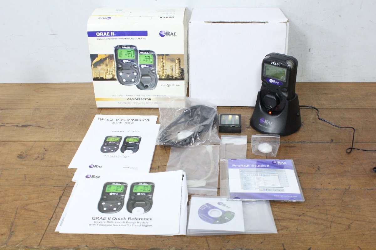 ☆【1Y】 RAE SYSTEM レイシステム マルチガス検知器 PGM-2400P 12V QRAE Ⅱ ジャンク