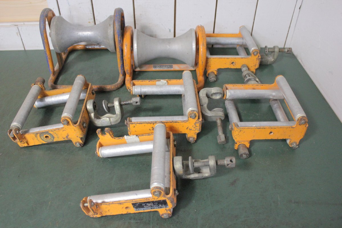 ☆【2Y】 IKURA 育良精機 ケーブルコロ ISS-Ⅱ(200)/SH-110 SONE/曽根工具製作所/7個セット 動作保証