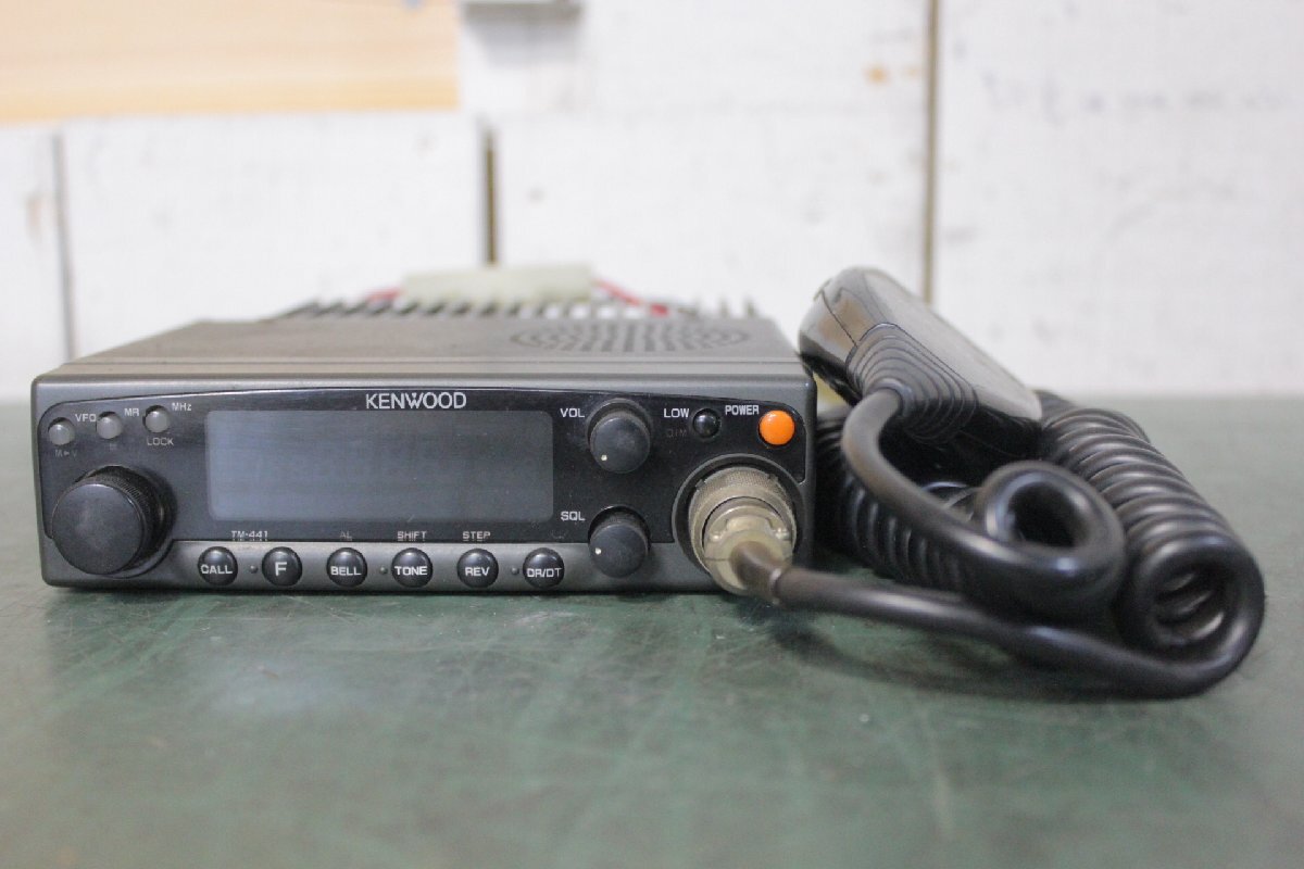 ☆【1Y】 KENWOOD ケンウッド 無線機 TM-441S 12V 430MHz帯FMトランシーバー ジャンク