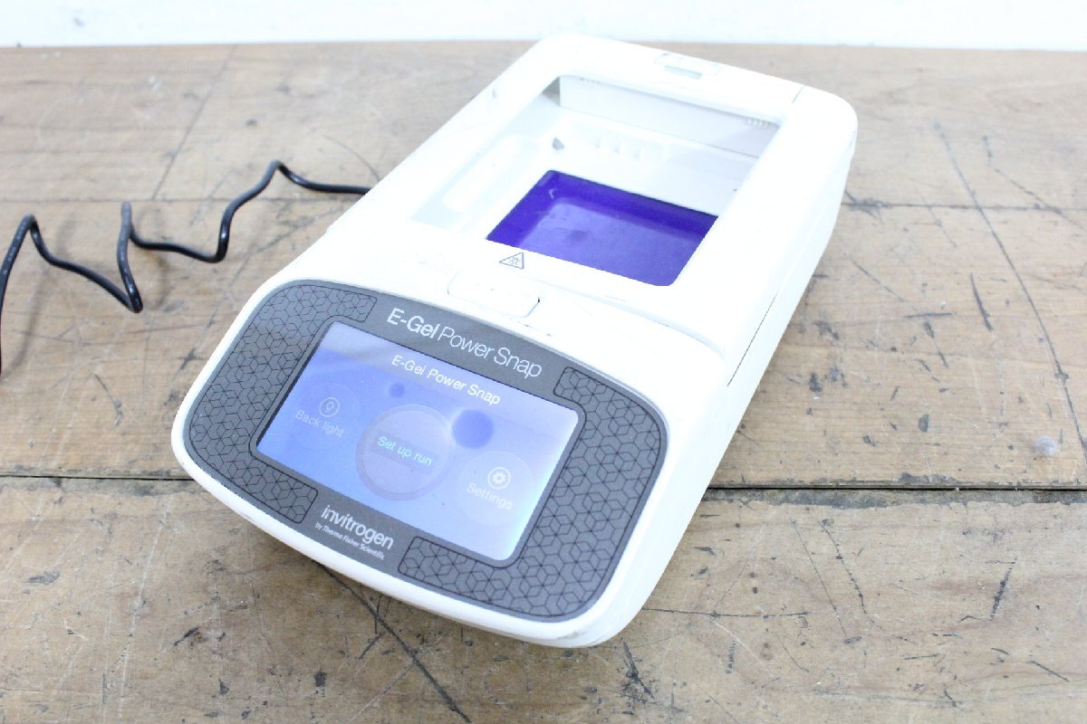 ☆【1W0618-3】 Invitrogen インビトロジェン 電気泳動装置 E-Gel PowerSnap 本体のみ 電気泳動システム ジャンク