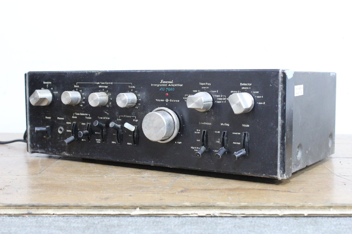 ☆【2H0616-11】 Sansui 山水 プリメインアンプ AU-7900 ジャンク