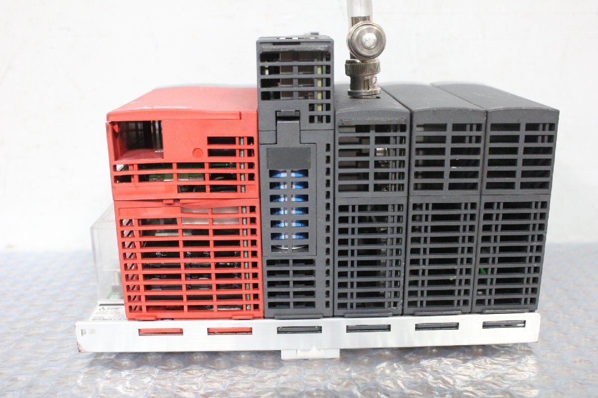 ☆【1H0618-31】 MITSUBISHI 三菱 シーケンサーセット Q61P/Q03UDECPU/QJ71BR11/QG60/QG60 ジャンク