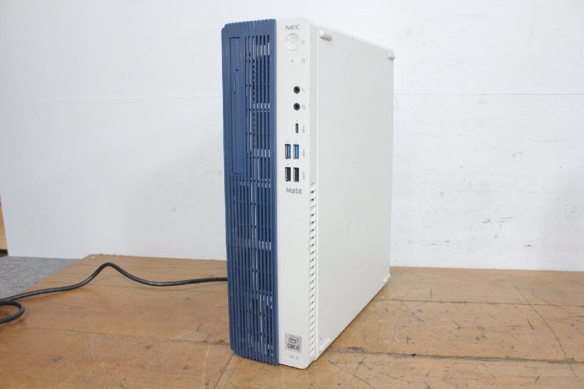 ☆【3H0618-13】 NEC エヌイーシー パーソナルコンピュータ PC-MRT29LZGACS9 ② 100V INTEL CORE i5-10400 8GB HDDなし MRT29L-9 ジャンク