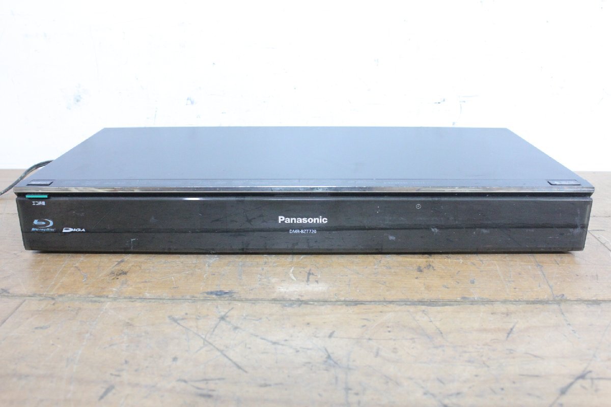 ☆【3W0618-9】 Panasonic パナソニック ブルーレイディスクレコーダー DMR-BZT720 2012年 100V 動作保証
