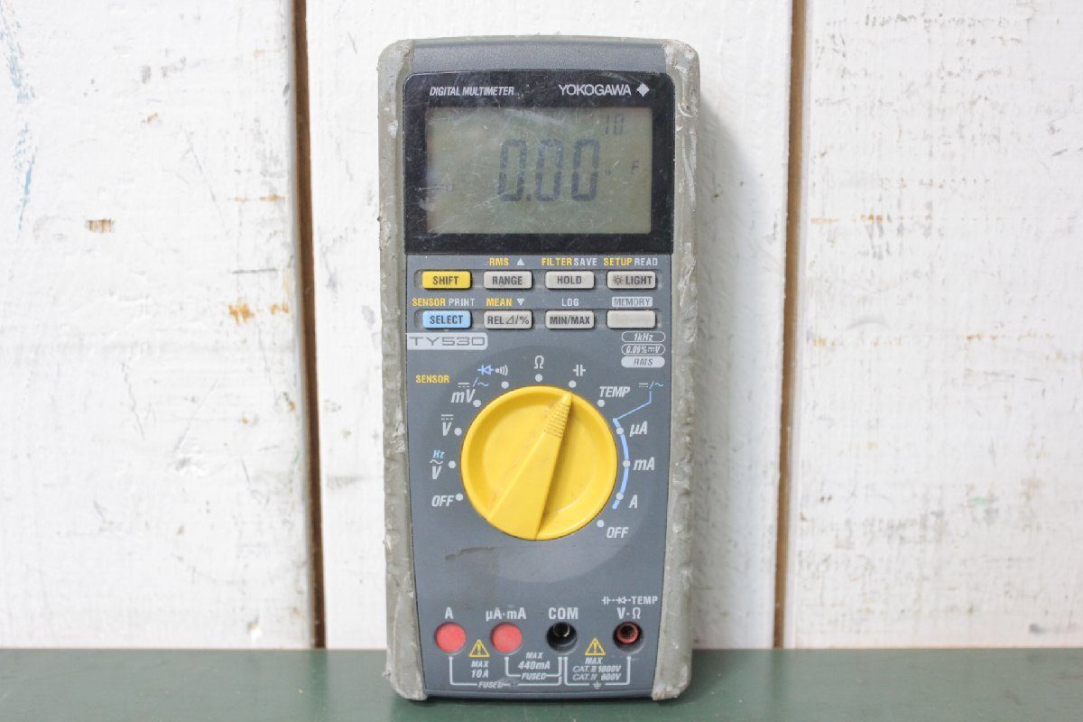 ☆【1H0618-22】 YOKOGAWA 横河 デジタルマルチメータ TY530 ジャンク