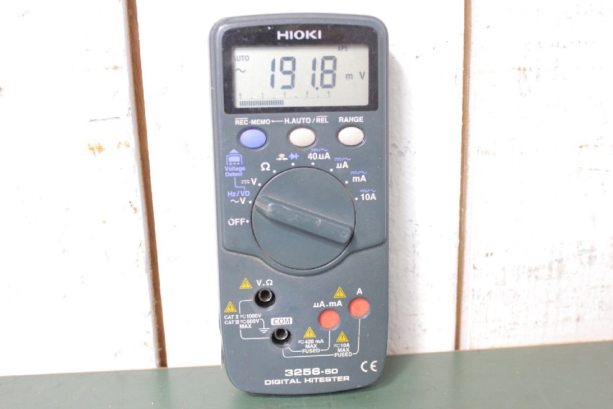 ☆【1H0618-23】 HIOKI 日置電機 デジタルハイテスタ 3256-50 ジャンク