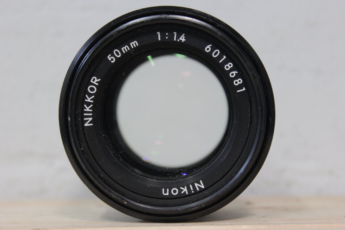☆【1W0618-28】 Nikon ニコン カメラレンズ NIKKOR 50mm 1:1.4 ② ジャンク