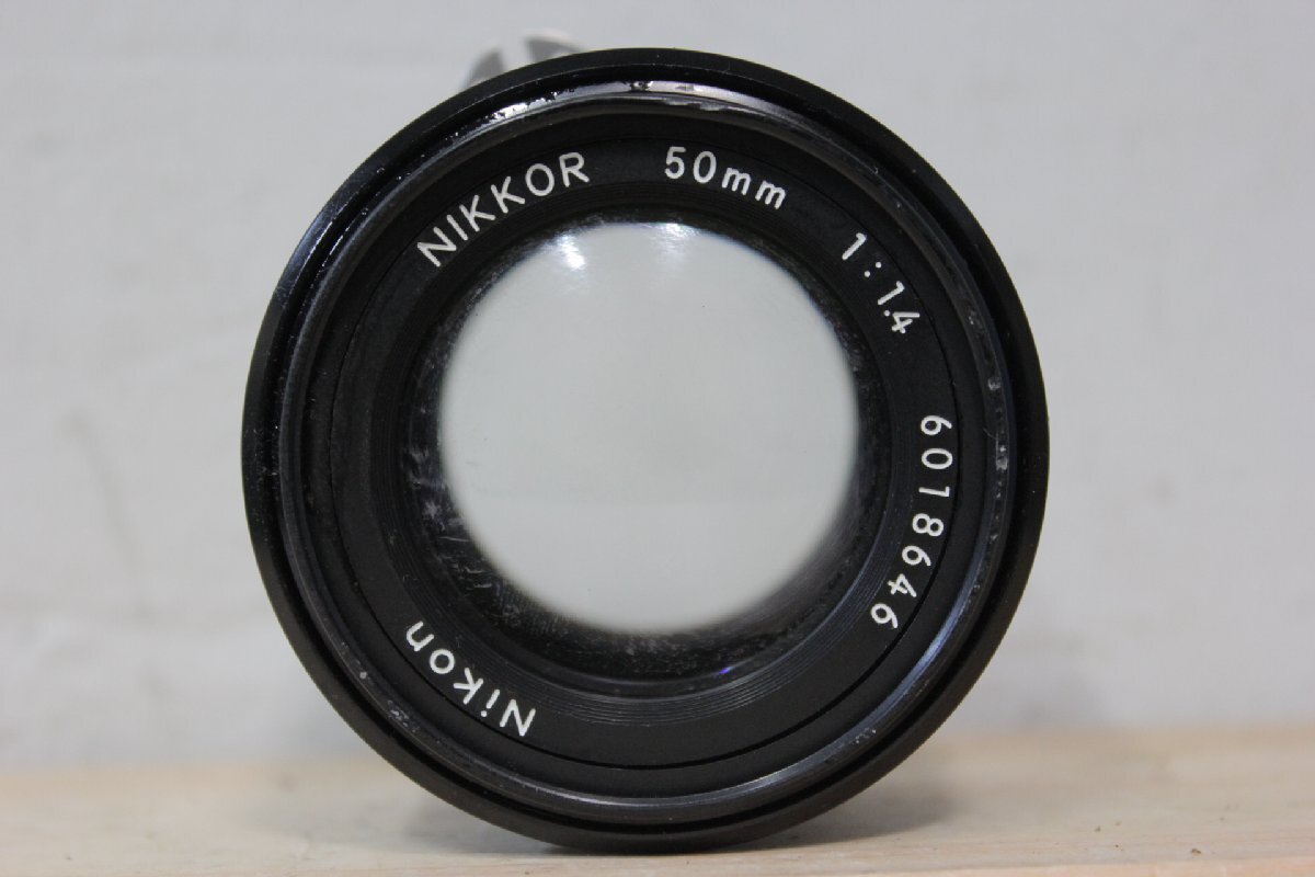 ☆【1W0618-30】 Nikon ニコン カメラレンズ NIKKOR 50mm 1:1.4 ③ ジャンク