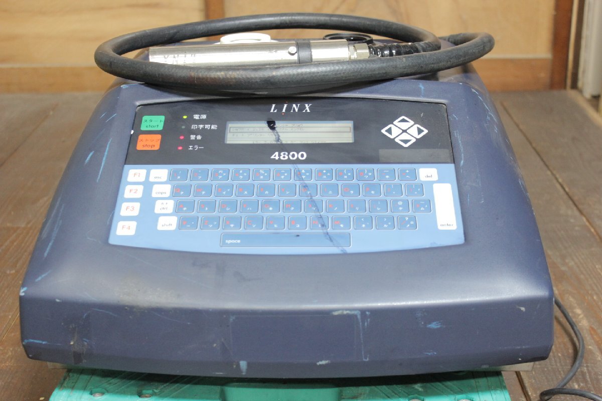 ☆【3W0624-9】 Linx リンクス 産業用インクジェットプリンター 4800 100V MIDI 3103 ジャンク
