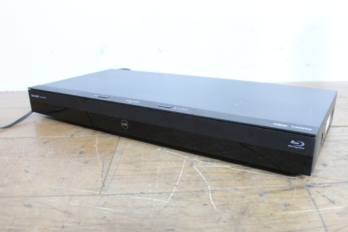 ☆【3W0624-14】 SHARP シャープ ブルーレイディスクレコーダー 2B-C10DW1 2022年製 本体のみ AQUOS ジャンク
