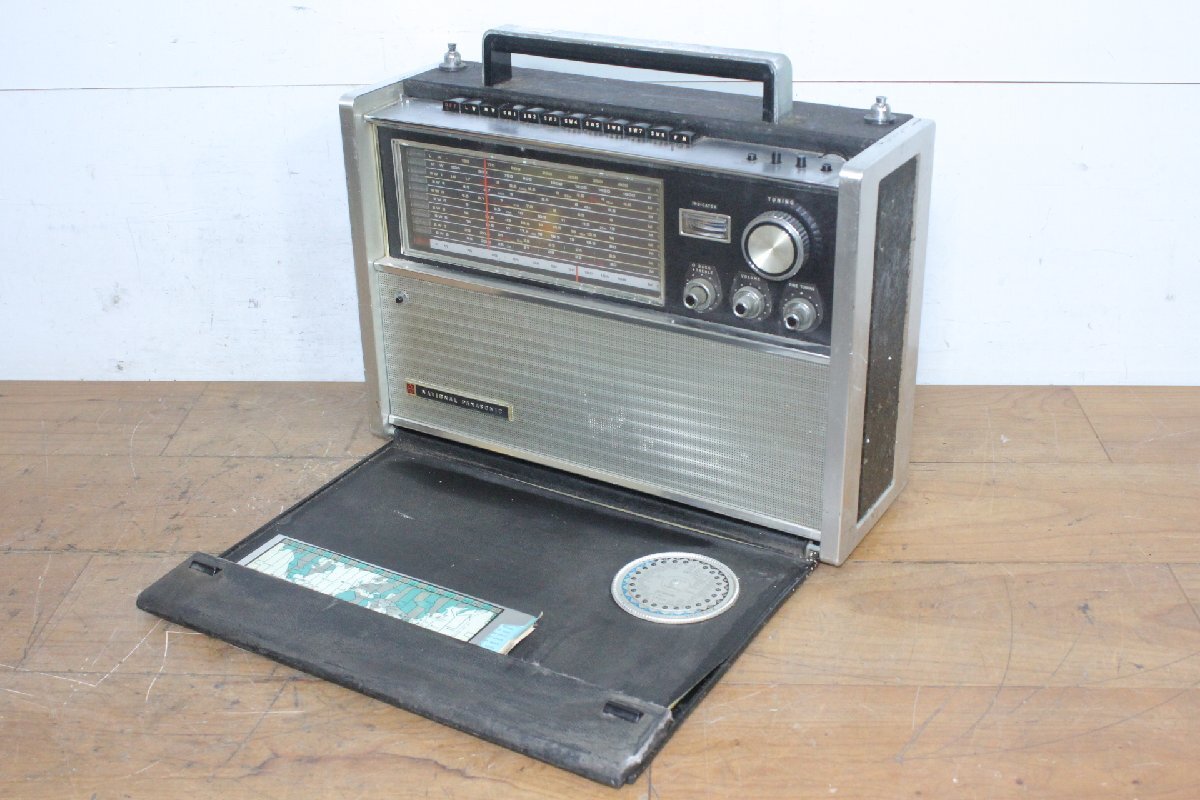 ☆【3F0625-2】 NATIONAL PANASONIC ナショナルパナソニック 高性能ワールドバンドラジオ RF-5000B 100V ジャンク
