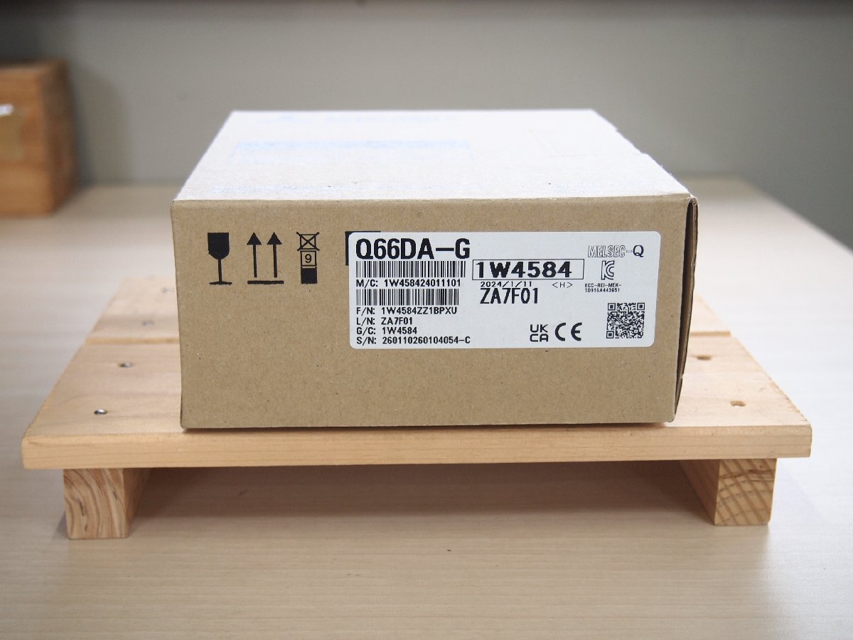 ☆新品未使用 三菱 MITSUBISHI Q66DA-G アナログ入力ユニット