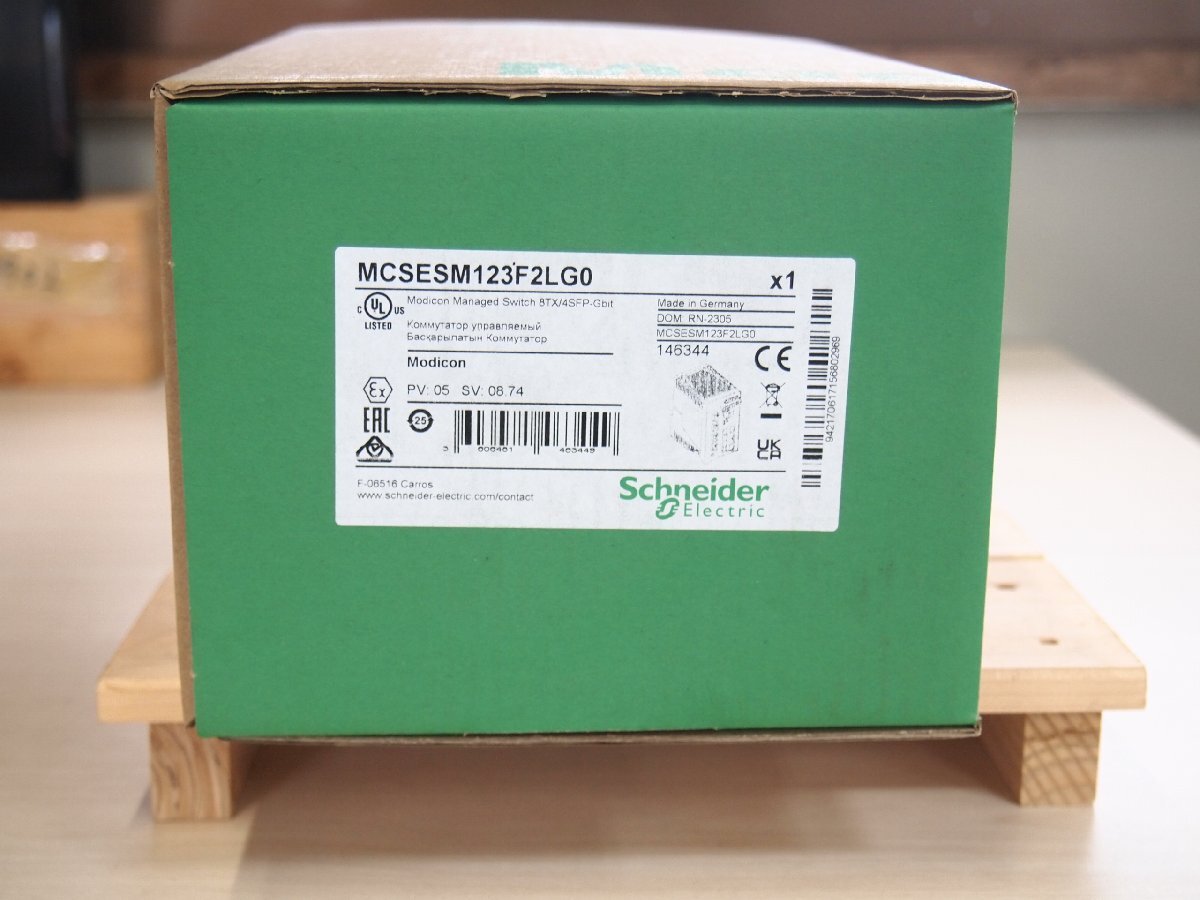 ☆新品未使用 Schneider シュナイダー MCSESM123F2LG0 産業用イーサネットスイッチ