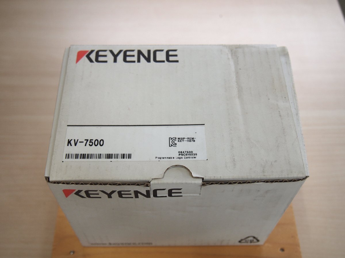 ☆新品未使用 KEYENCE キーエンス KV-7500 CPUユニット