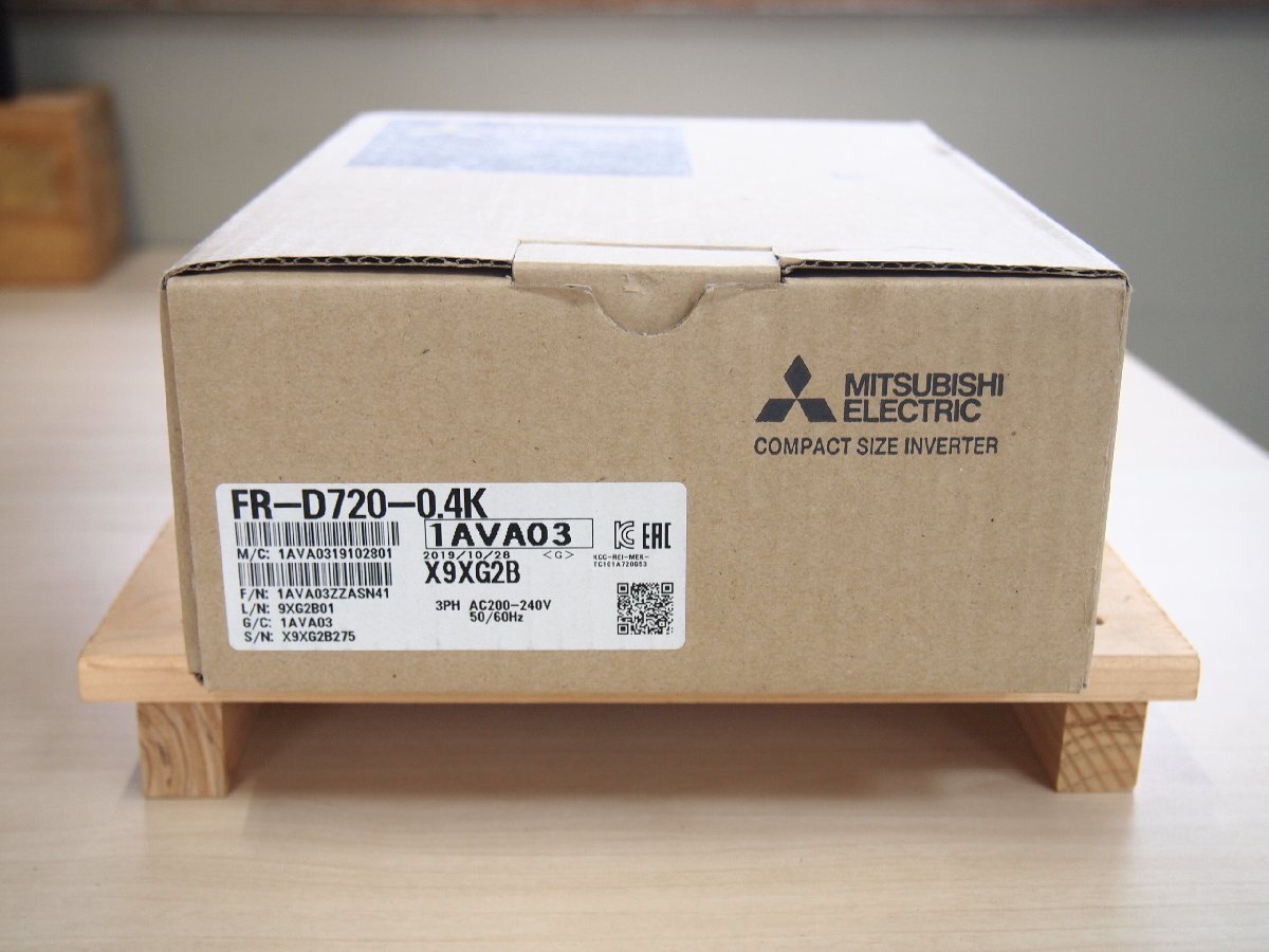☆新品未使用 三菱 MITSUBISHI FR-D720-0.4K インバータ