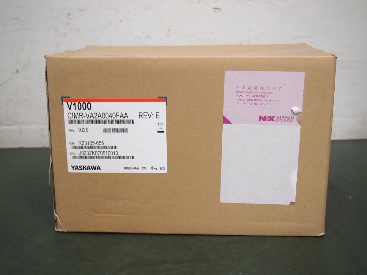 ☆新品未使用 安川 YASKAWA CIMR-VA2A0040FAA インバータ