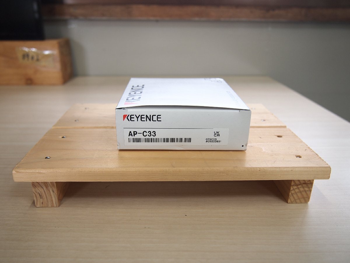 ☆新品未使用 KEYENCE キーエンス AP-C33 超小型デジタル圧力センサ ※付属のコネクタケーブル欠品