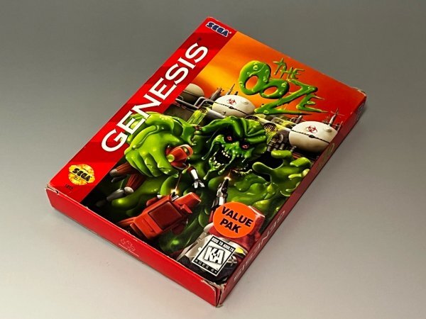 【在庫一点限り】 北米 海外 MD メガドライブ GENESIS ジェネシス SEGA ジ・ウーズ　ジウーズ　 The Ooze 箱説付　セガ　レトロゲーム