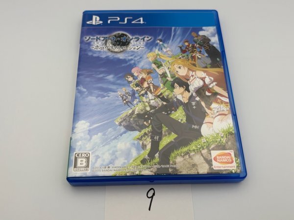 ソードアートオンライン ホロウリアリゼーション　SONY ソニー PS4 プレイステーション4 動作確認済　SAKA9