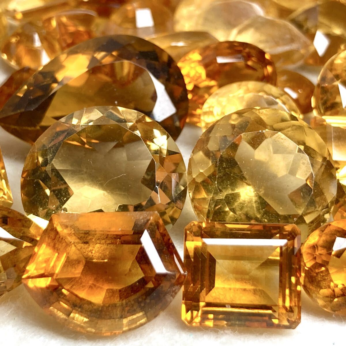 ◆天然シトリンおまとめ501ct◆j 約100.2g ルース 裸石 宝石 ジュエリー jewelry citrine 黄水晶 w4マ53