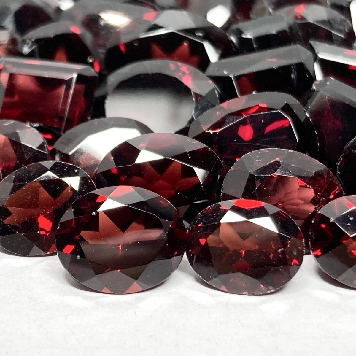 ◆天然ガーネットおまとめ500.5ct◆j 約100.1g ルース 裸石 宝石 ジュエリー jewelry garnet 柘榴石 w4ツ18