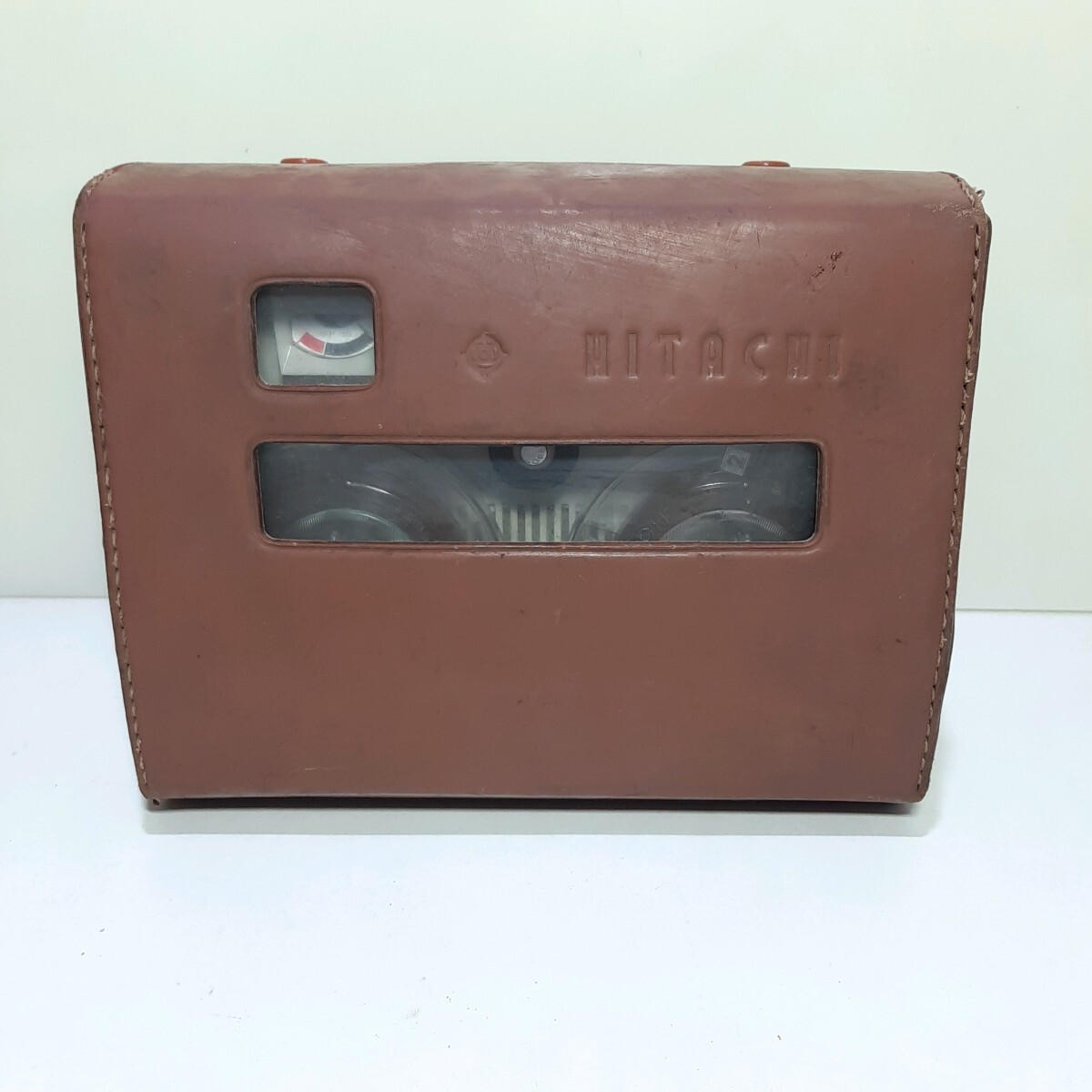 HITACHI ◆ 日立TRQ-370テープレコーダー ポータブル オープンリール　オーディオ機器 テープ付き