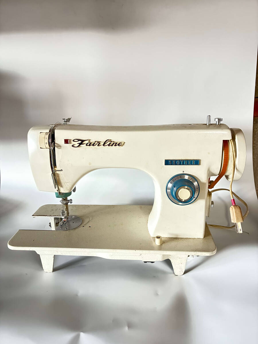 【動作確認済み】BROTHER Fair Line HL2-B256 ブラザー 電動ミシン 昭和レトロ 家庭用ミシン レトロミシン