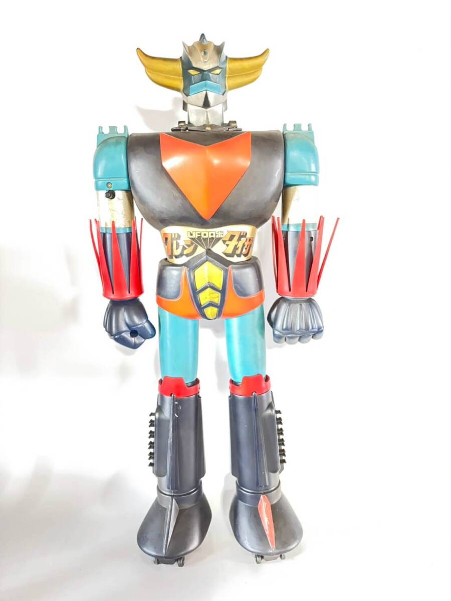 ポピー UFOロボ グレンダイザー ジャンボマシンダー 当時物 昭和レトロ ソフビ フィギュア 日本製