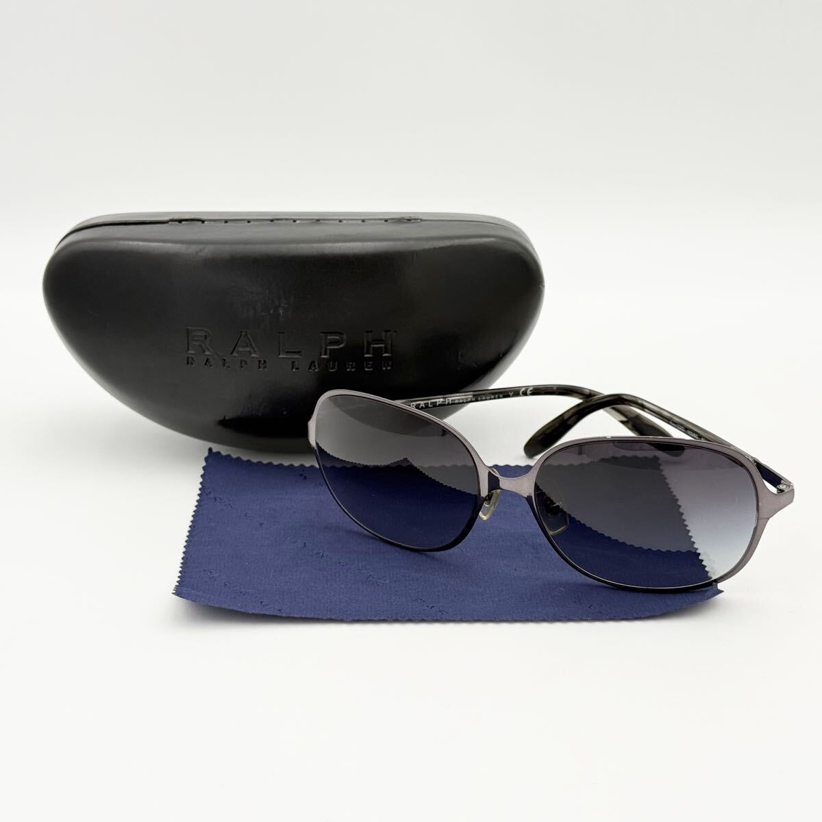 Ralph Lauren ラルフローレン RA4102D サングラス メガネ ケース付 103/8G 59□16 135 3N 現状品