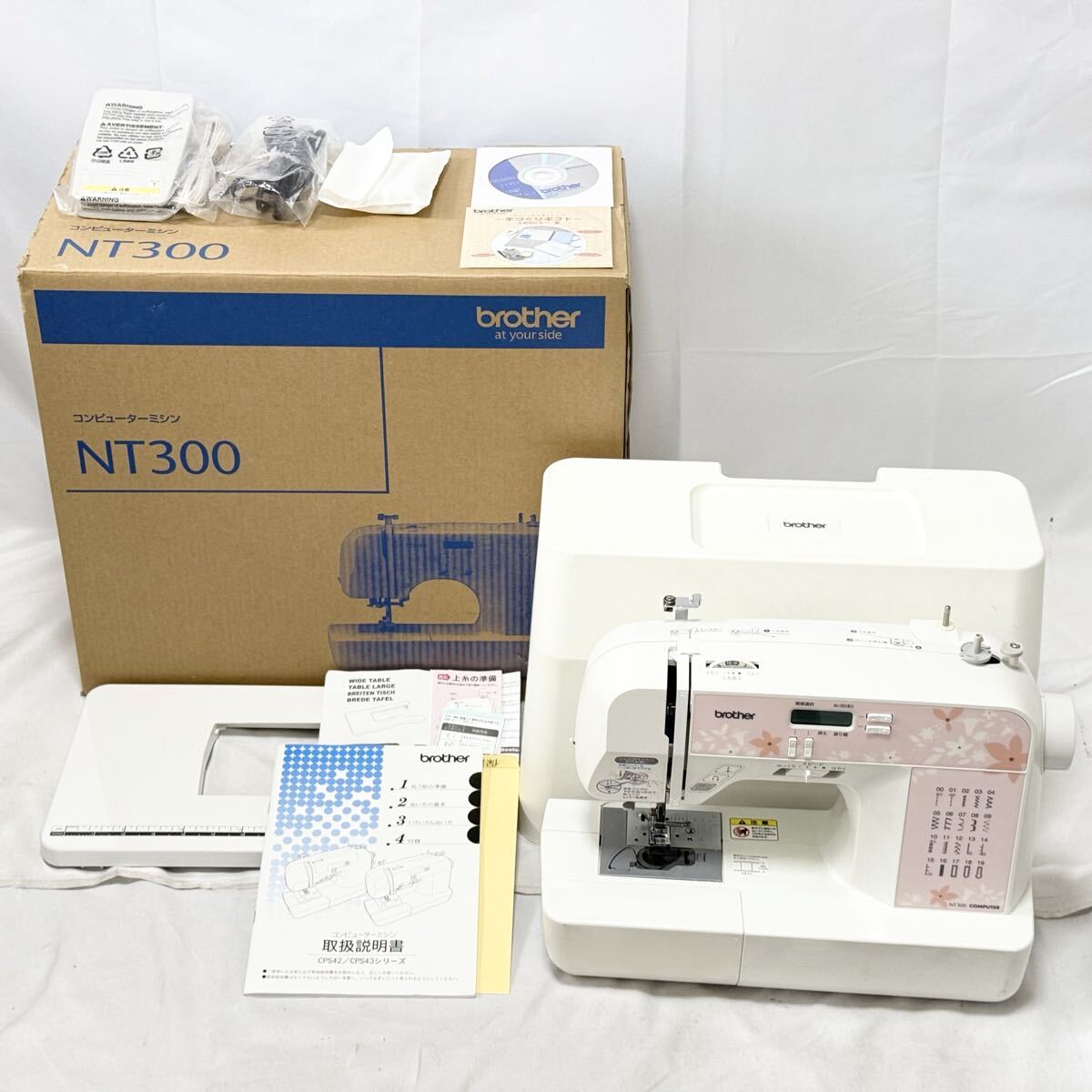brother ブラザー NT300 Computer CPS4325 コンピューターミシン 電動 家庭用ミシン 付属付 通電確認済 現状品