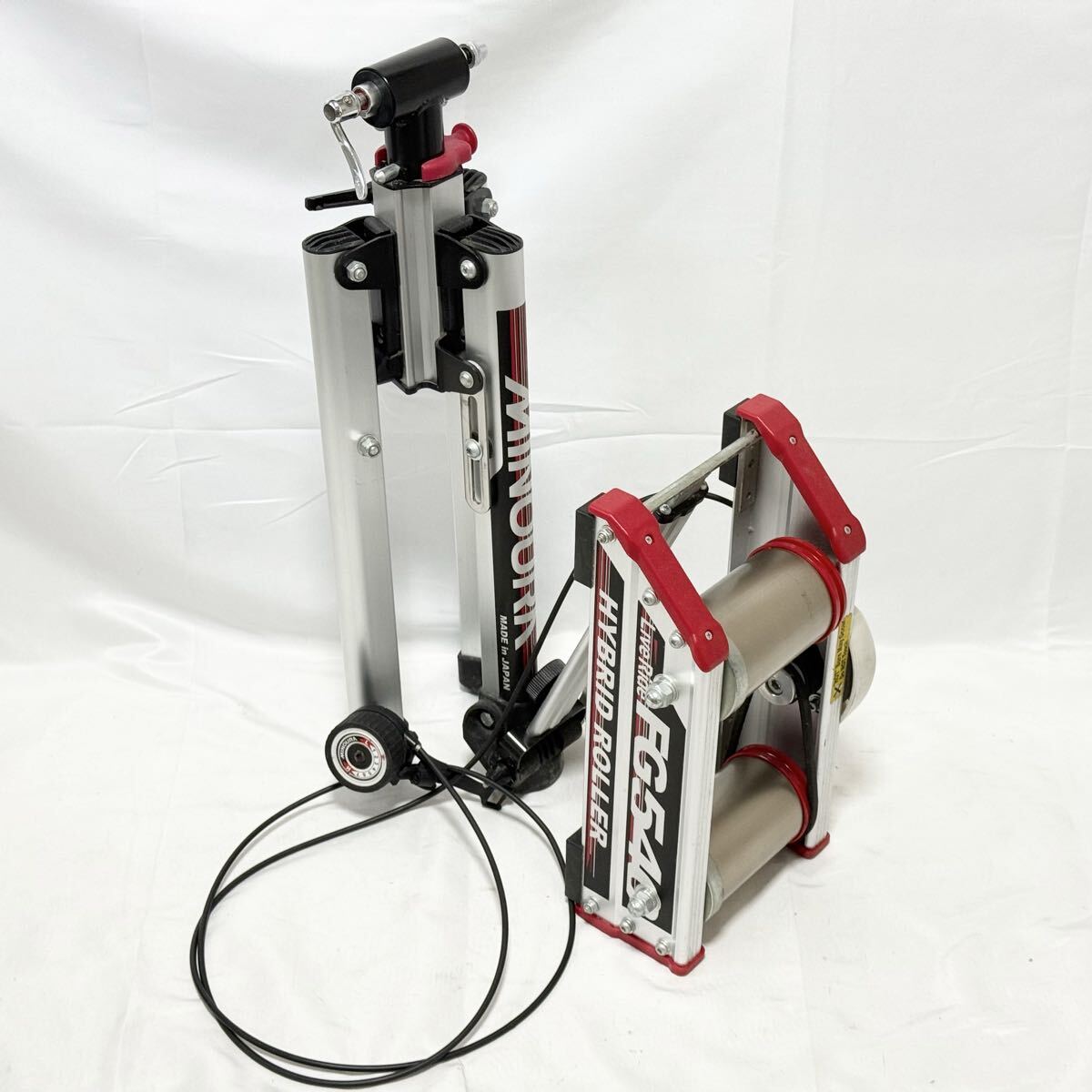 MINOURA ミノウラ FG540 HYBRID ROLLER ハイブリッドローラー サイクルトレーナー 自転車室内練習機 ローラー台 現状品