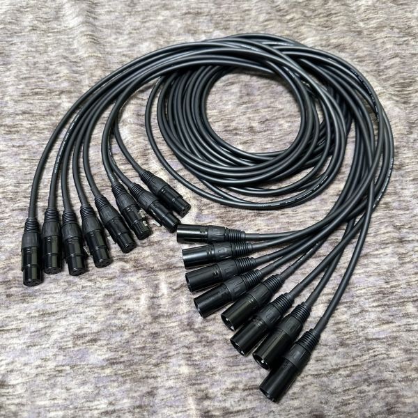 【送料無料】MOGAMI モガミ 2534 2m×8 立ち上げケーブル　XLR マイクケーブル