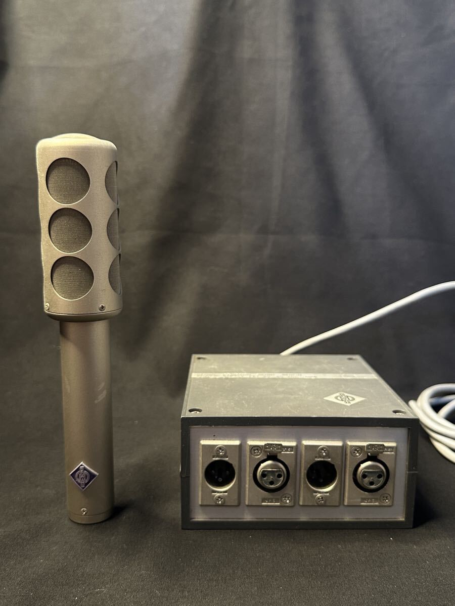 超貴重・希少 ノイマン ヴィンテージコンデンサーマイク NEUMANN KMS85i ＆ ファンタム電源 N452 PHANTOM POWER SUPPLY セット