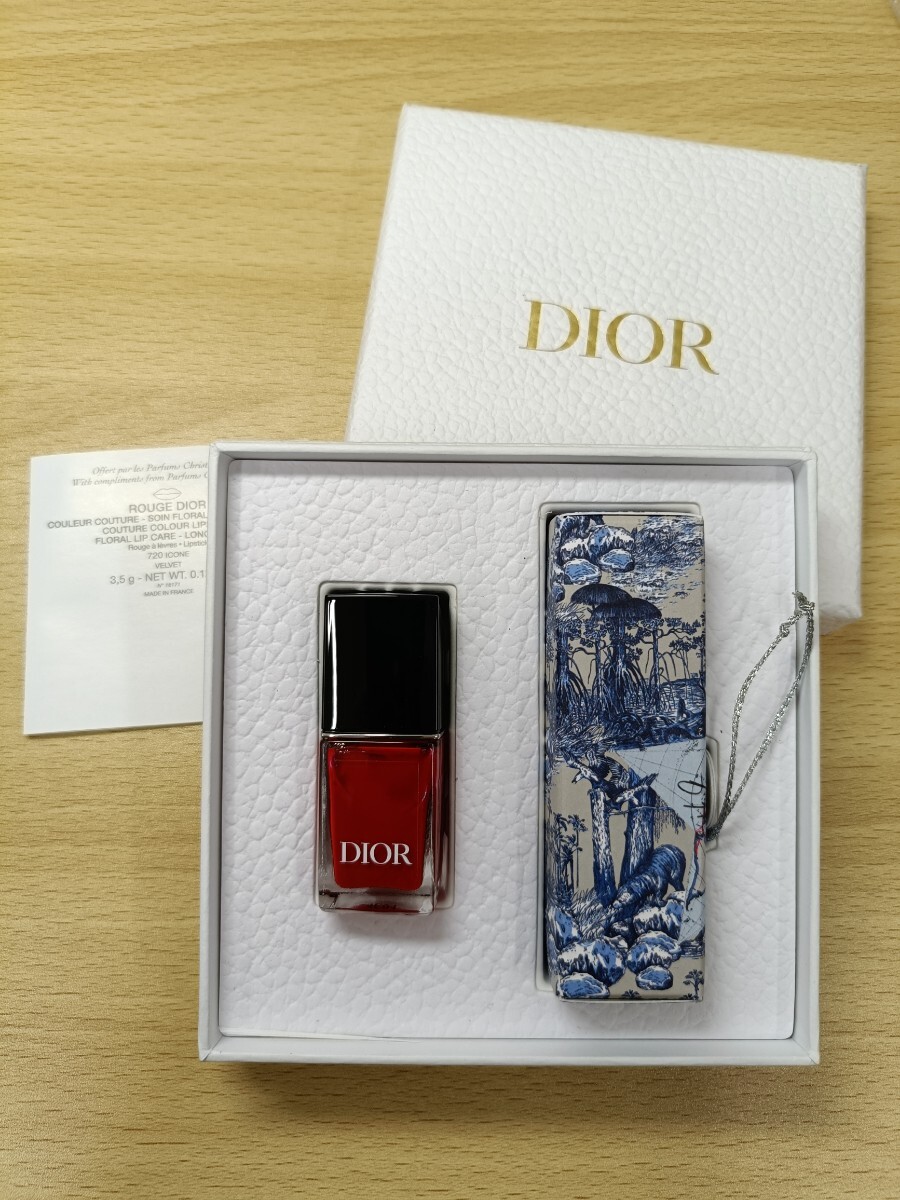 送料無料 未使用 Dior ディオール ヴェルニ ルージュ ネイル 口紅セット ギフトセット ノベルティ