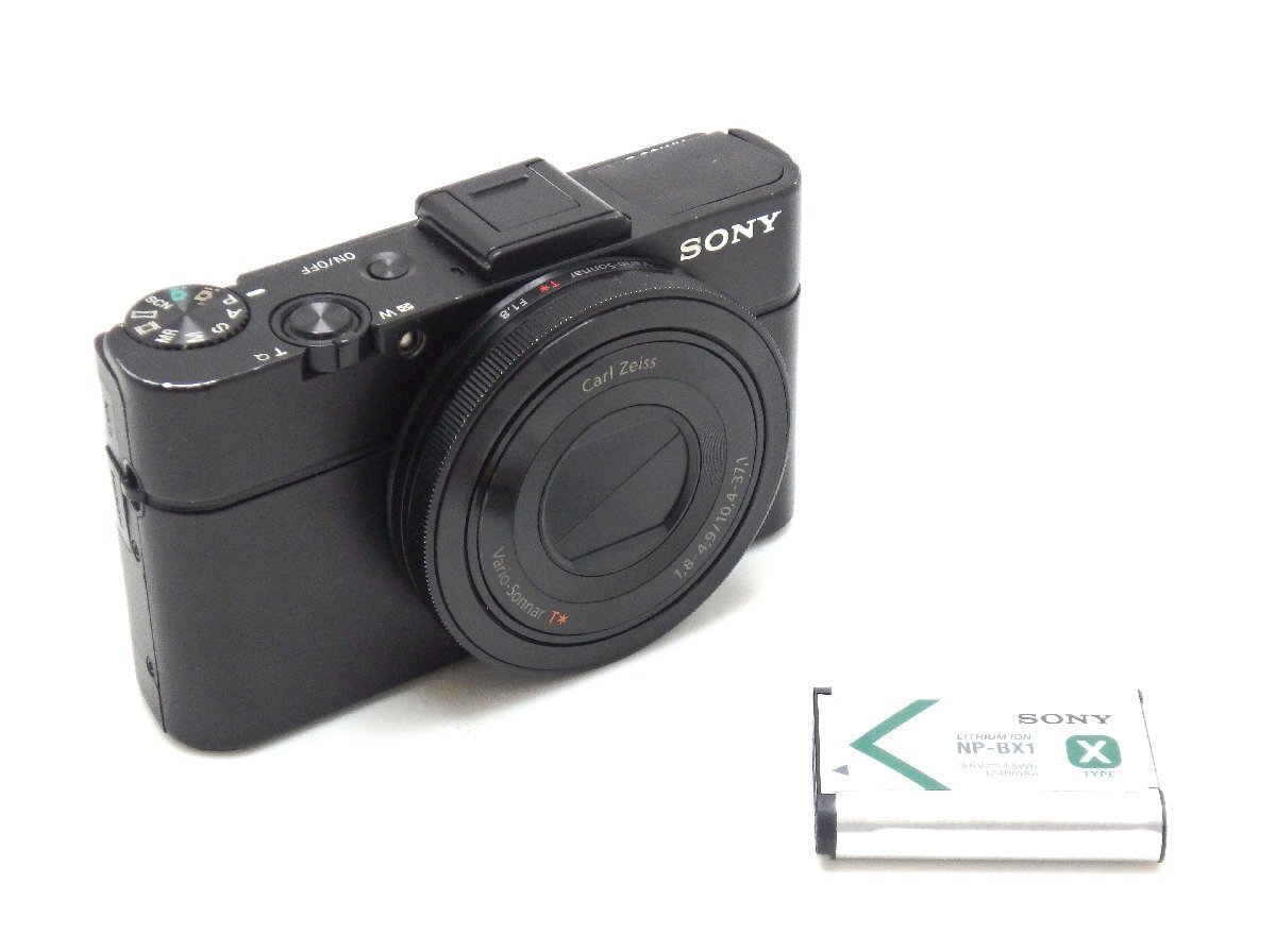 1円スタート★ハローカメラ★ 2126 ソニー SONY Cyber-shot RX100II(DSC-RX100M2) B.0037498 約2020万画素 難あり動作品 即決あり