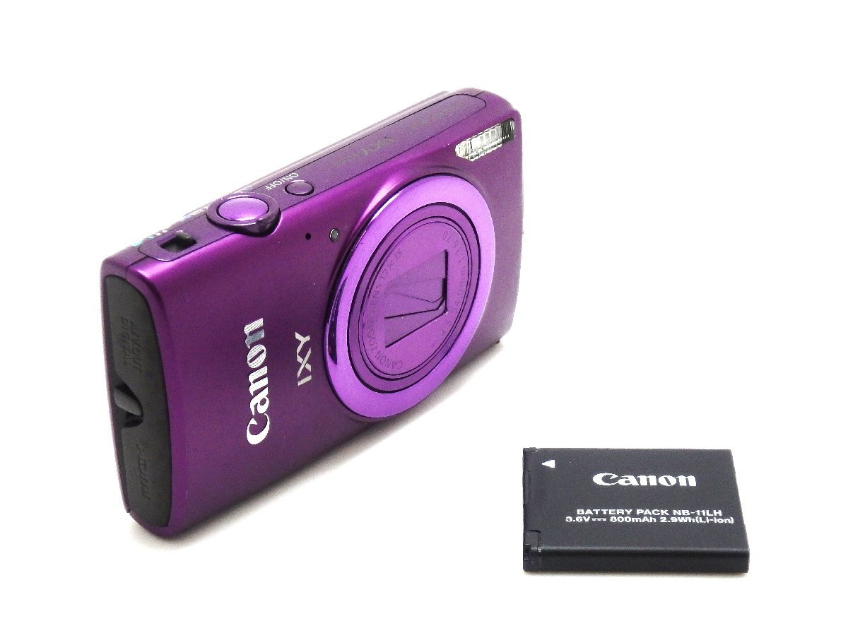 ★1円★ハローカメラ★ 2140 キャノン Canon IXY630 パープル B.901063012627 約1600万画素 動作品 現状 即決あり