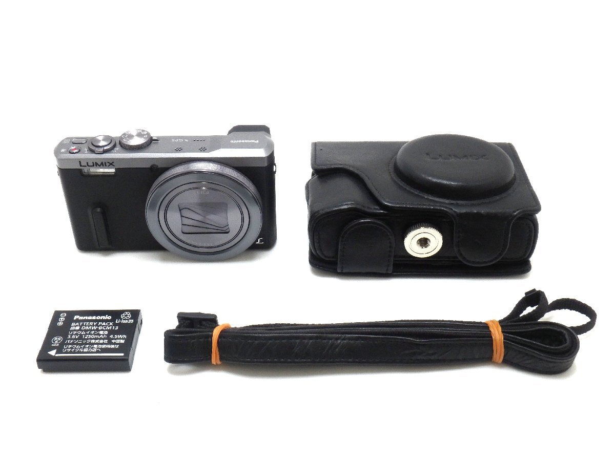 ★1円★ハローカメラ★ 2142 パナソニック Panasonic LUMIX DMC-TZ60 B.WP4HB001002 1810万画素 動作品 即決あり